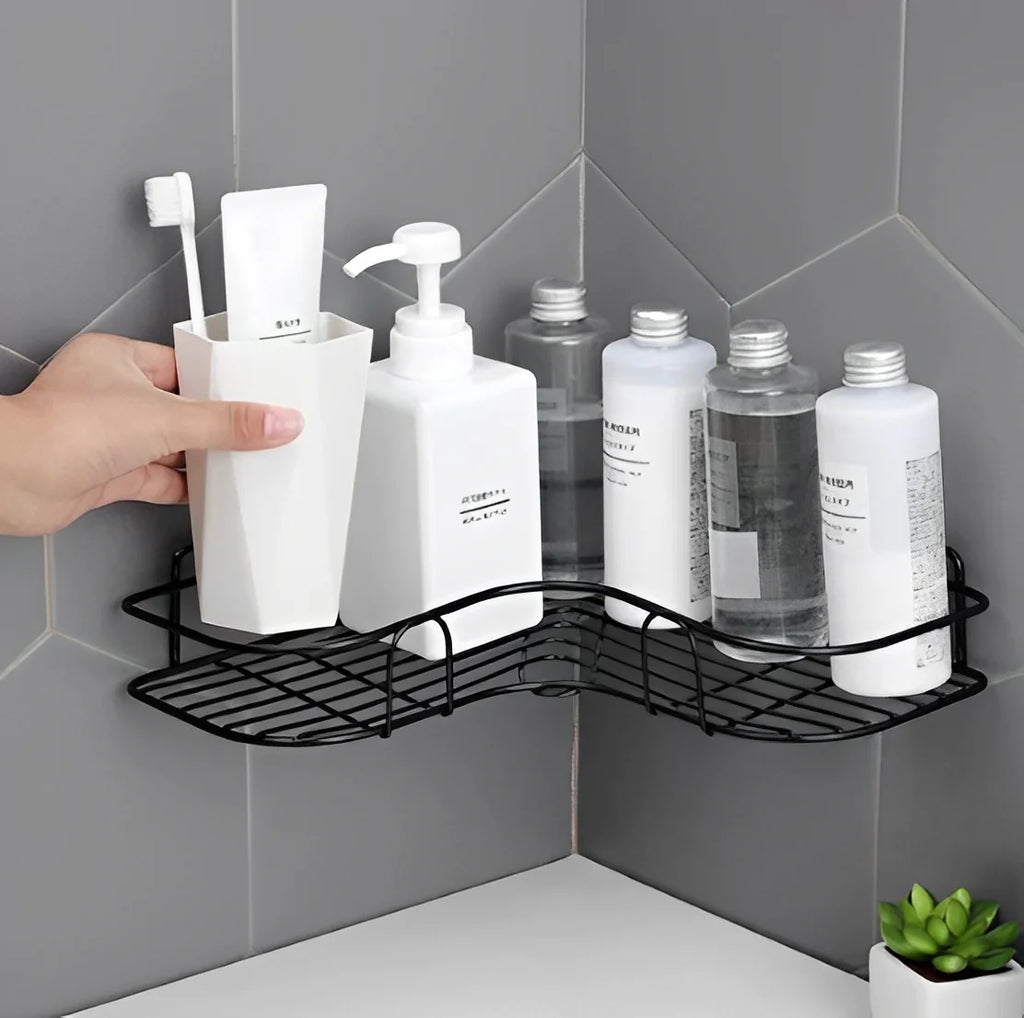 Kit de 2 Repisas Adhesivas para Shampoo y Jabón