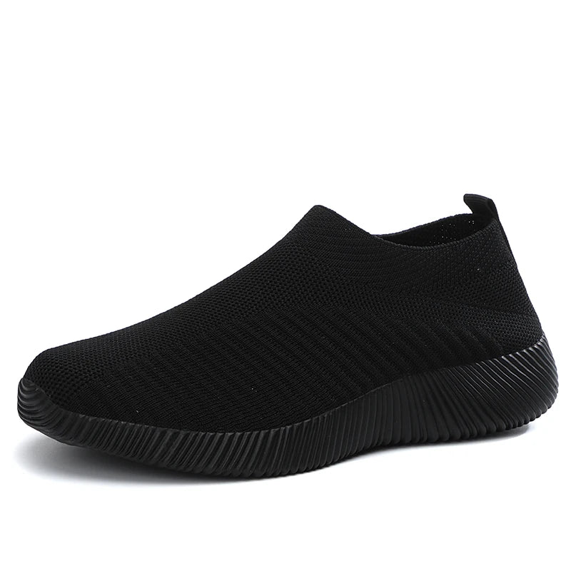 Zapatillas Slip-On de Mujer con Banda Elástica y Plantilla EVA
