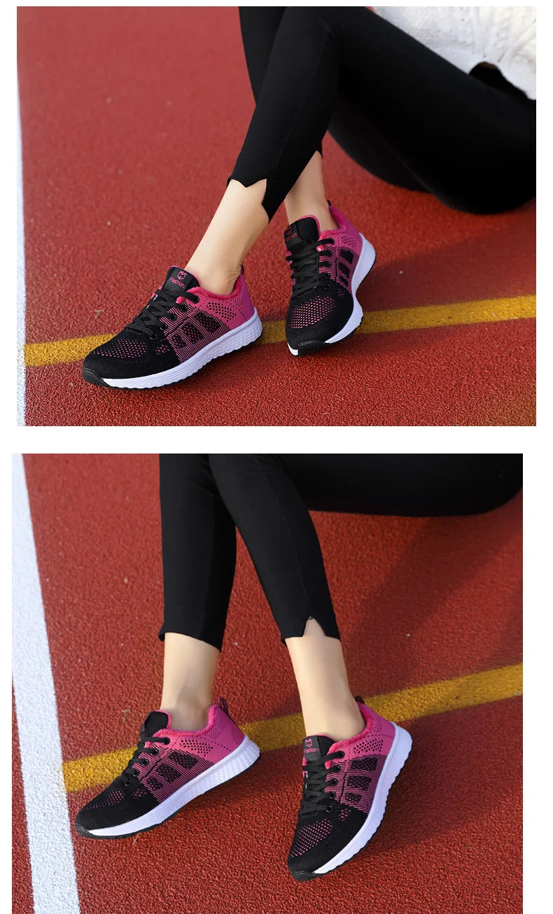 Zapatillas Deportivas de Mujer Plataforma Transpirable