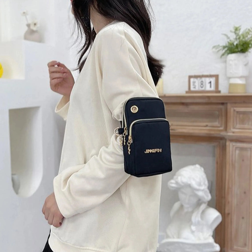 Bandolera Mini Crossbody para Celular con Bolsillo Monedero
