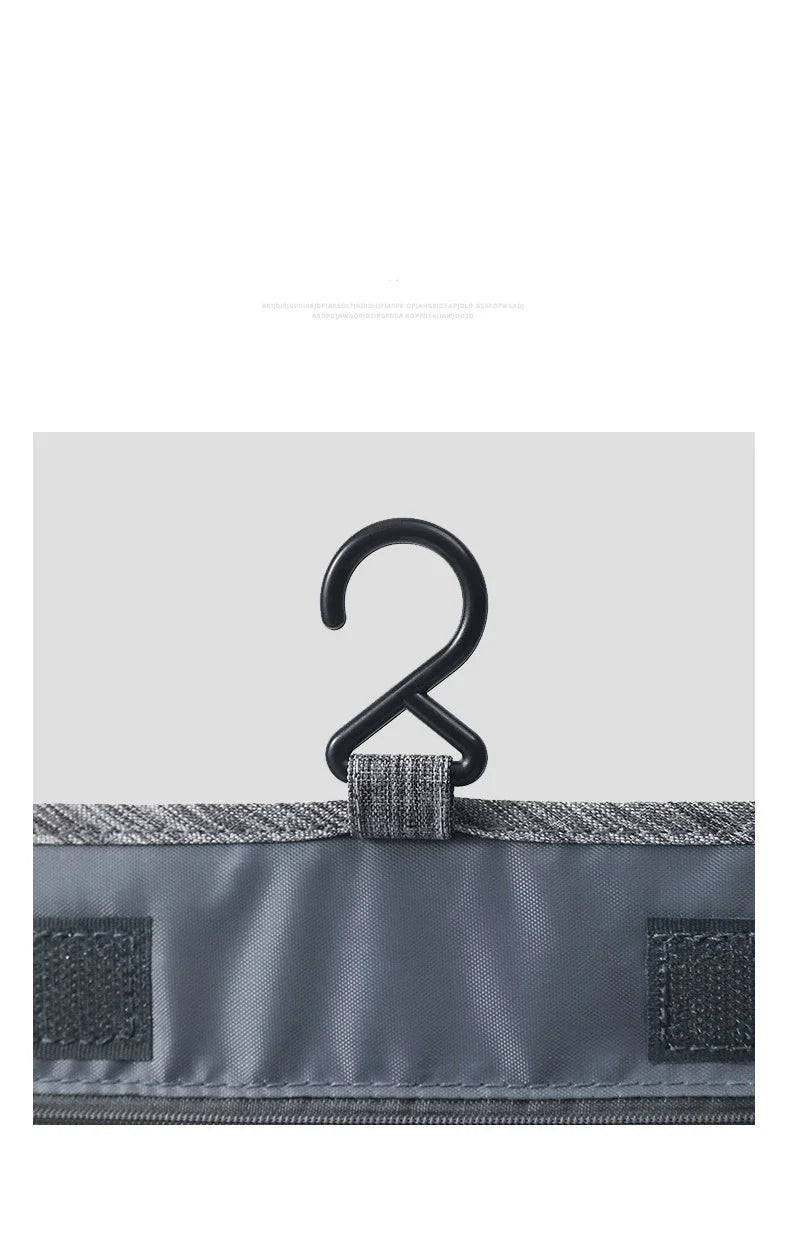 Neceser de Viaje Impermeable Oxford con Gancho para Colgar
