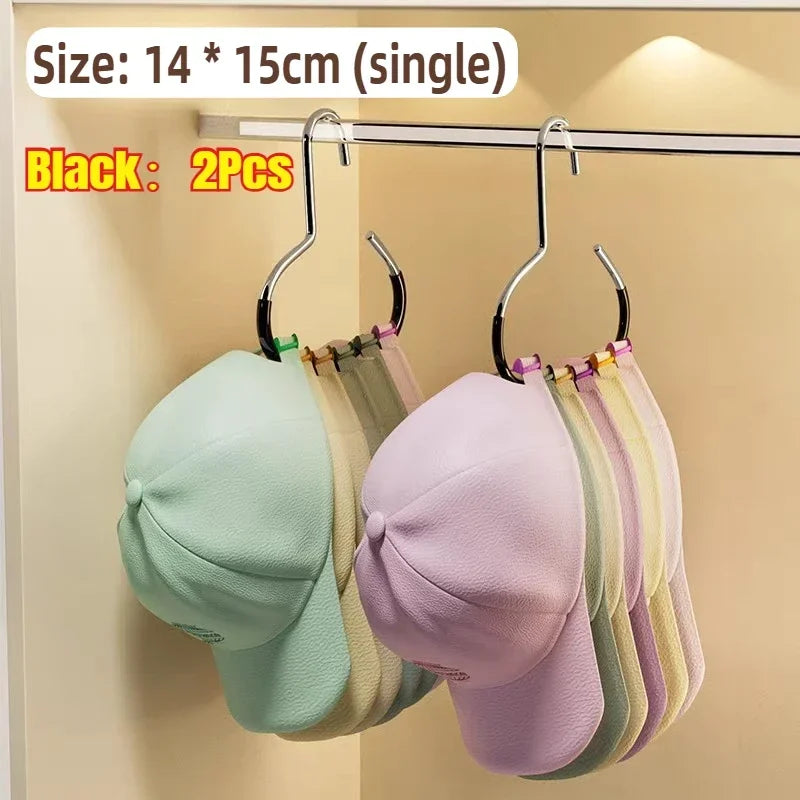 Percha Circular Multifunción para Gorras, Bufandas y Corbatas