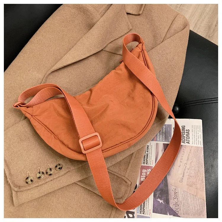 Bandolera de Nylon Grande para Mujer