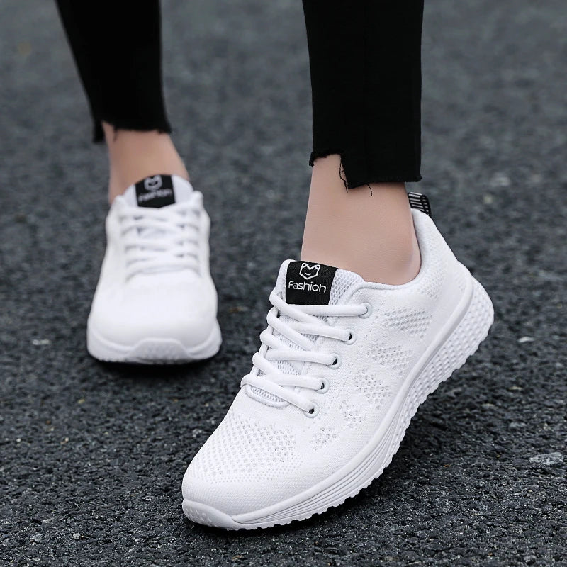 Zapatillas Deportivas de Mujer Plataforma Transpirable