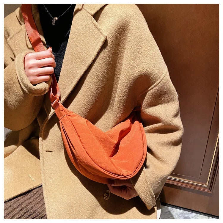Bandolera de Nylon Grande para Mujer