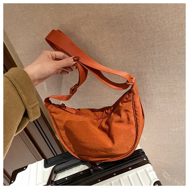 Bandolera de Nylon Grande para Mujer