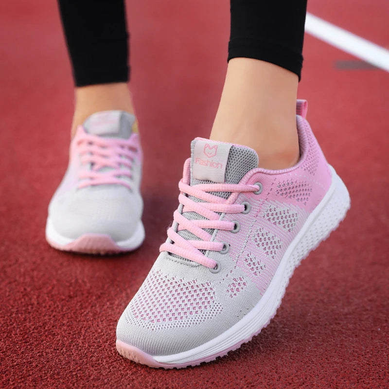 Zapatillas Deportivas de Mujer Plataforma Transpirable