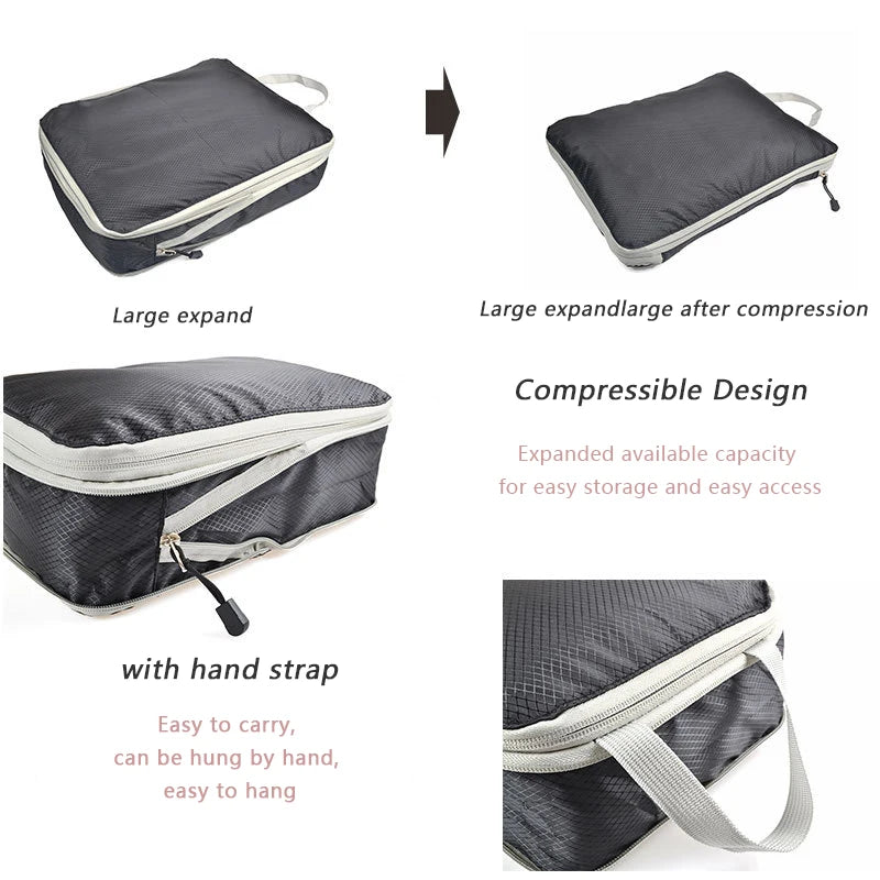 Organizador de Valija Plegable e Impermeable de Nylon