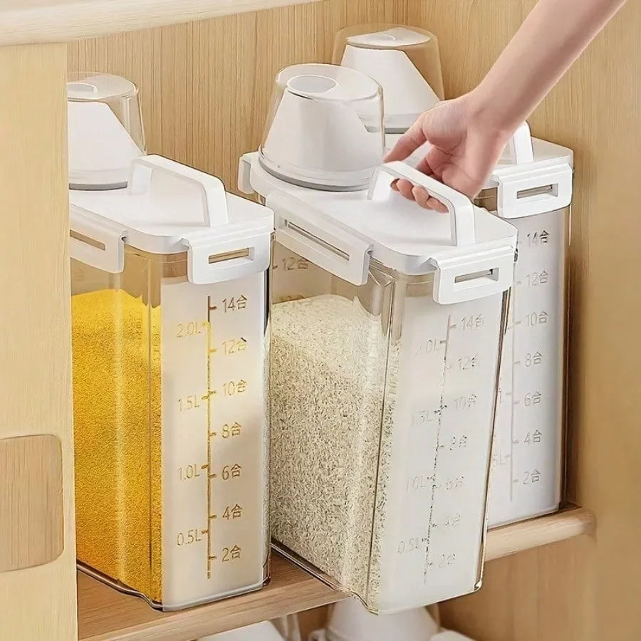 Contenedor Hermético de 2.5L a Prueba de Humedad para Alimentos
