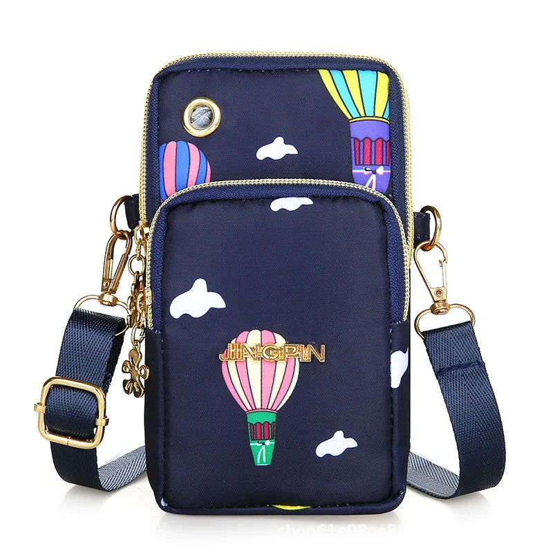 Bandolera Mini Crossbody para Celular con Bolsillo Monedero