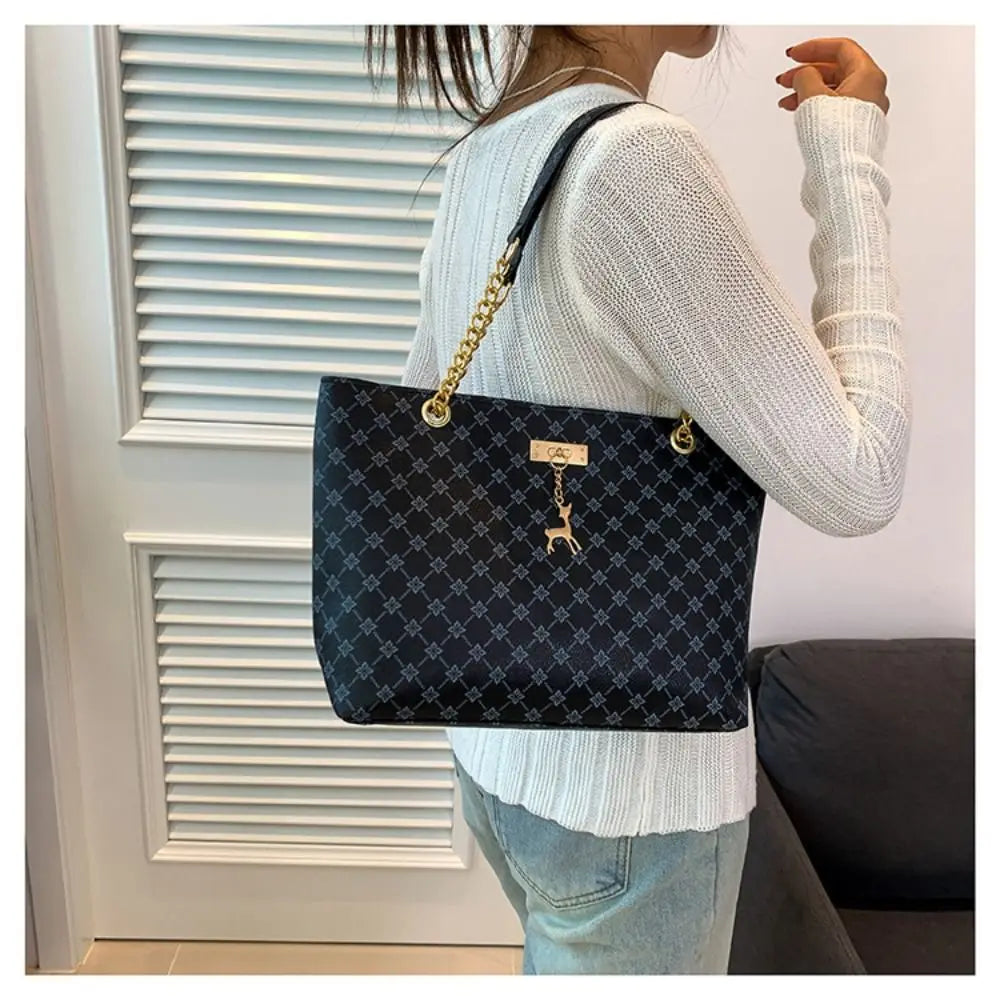 Cartera Tote Mujer Gran Capacidad Bolso de Hombro con Estampado