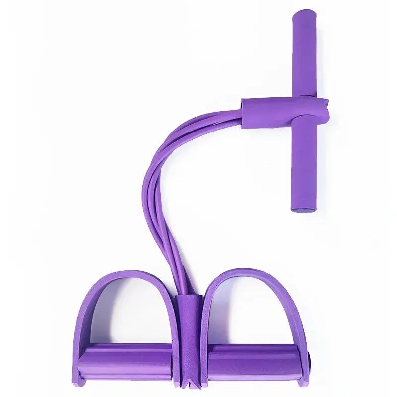 Banda Elástica con Pedal para Piernas, Brazos y Abdomen