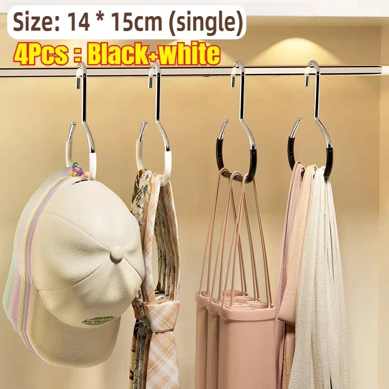 Percha Circular Multifunción para Gorras, Bufandas y Corbatas