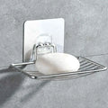 Jabonera de Pared de Acero Inoxidable con Drenaje