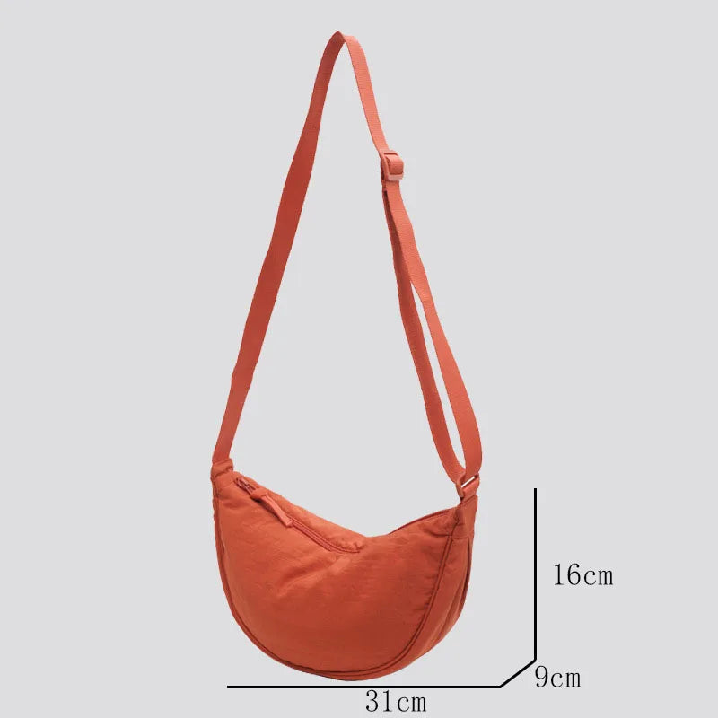 Bandolera de Nylon Grande para Mujer