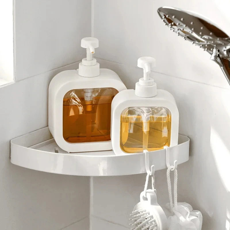 Dispensador de jabón líquido recargable con pico bombeador, 300/500 ml