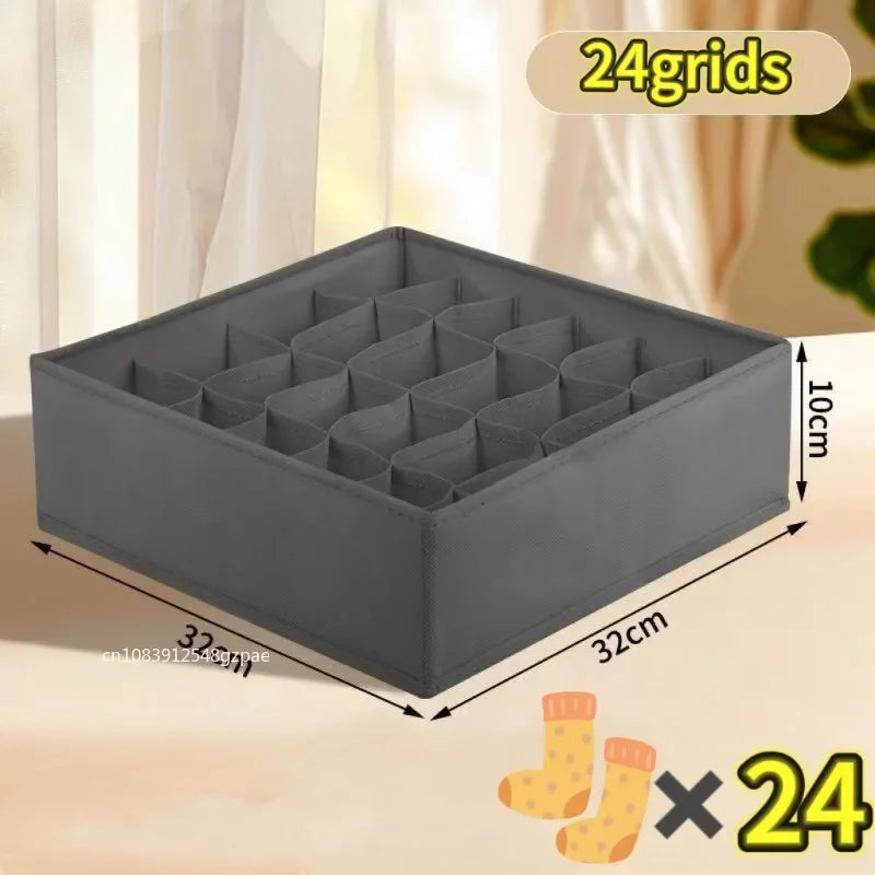 Organizador de Cajones Plegable para Ropa Interior, Medias y Corpiños