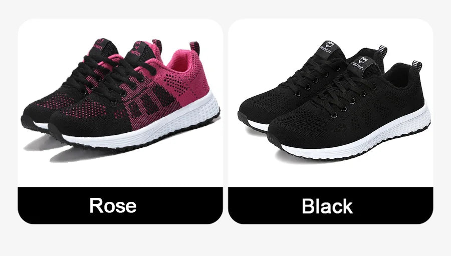 Zapatillas Deportivas de Mujer Plataforma Transpirable