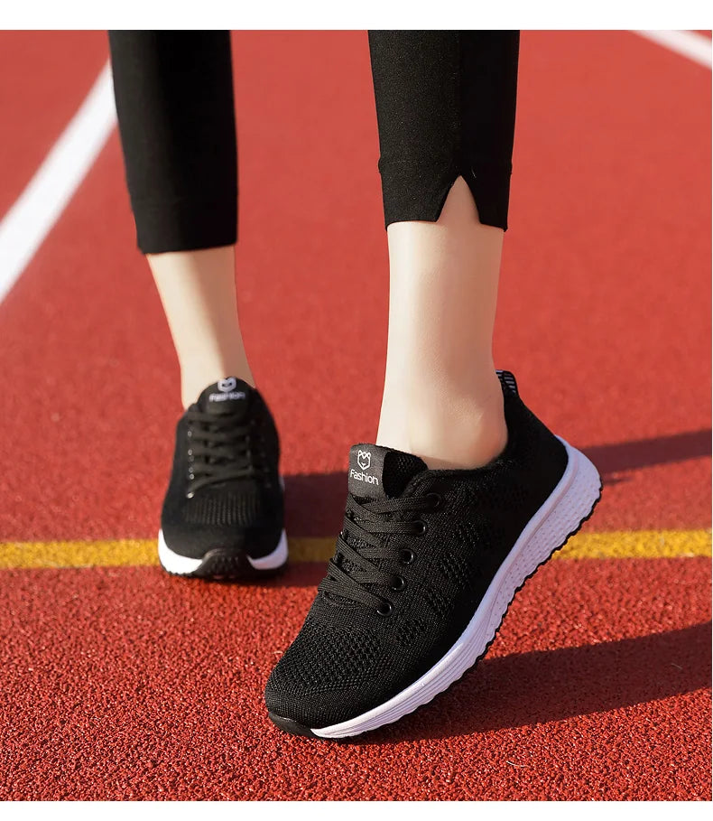 Zapatillas Deportivas de Mujer Plataforma Transpirable