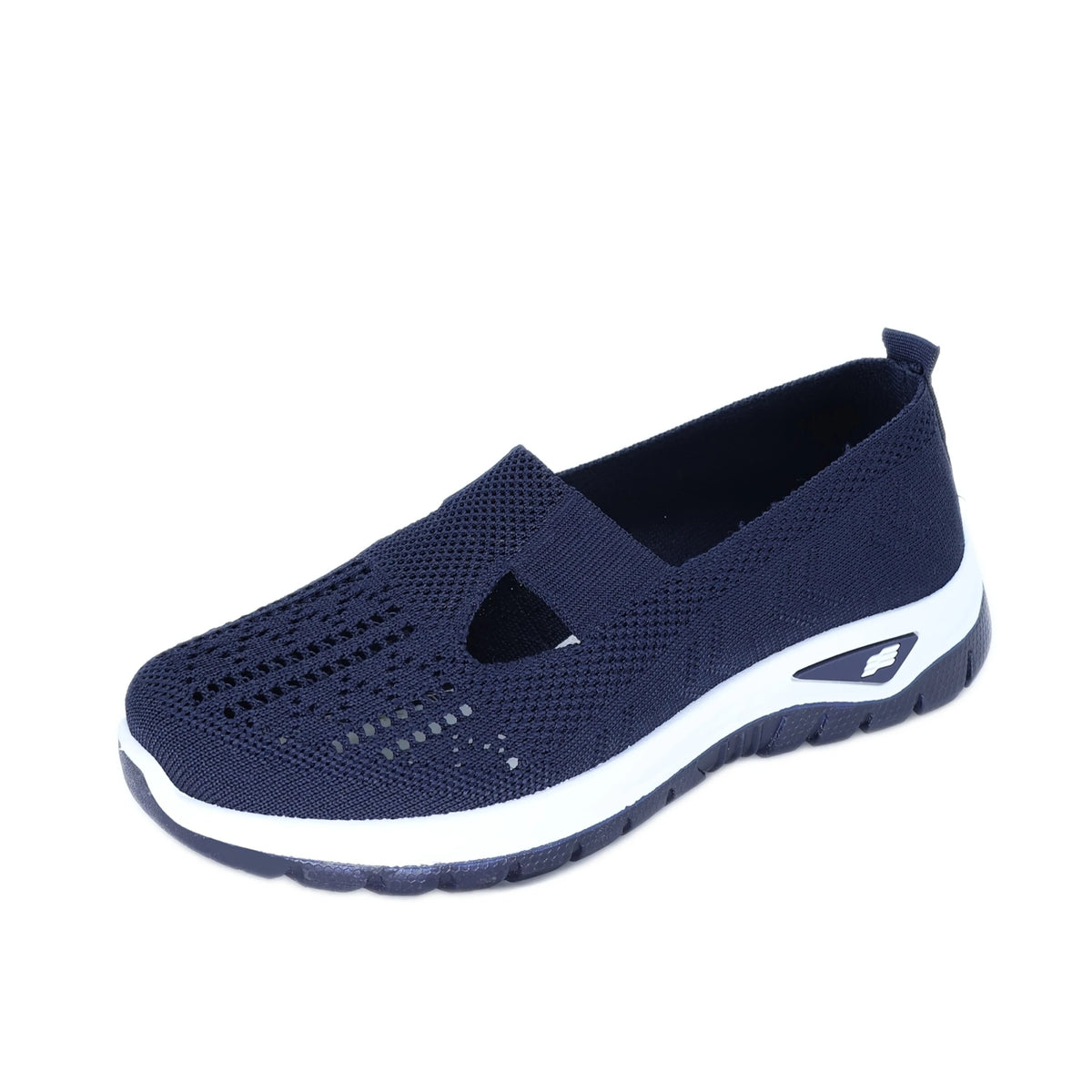 Zapatillas de Mujer Tejidas con Cierre Slip-On y Suela Antideslizante