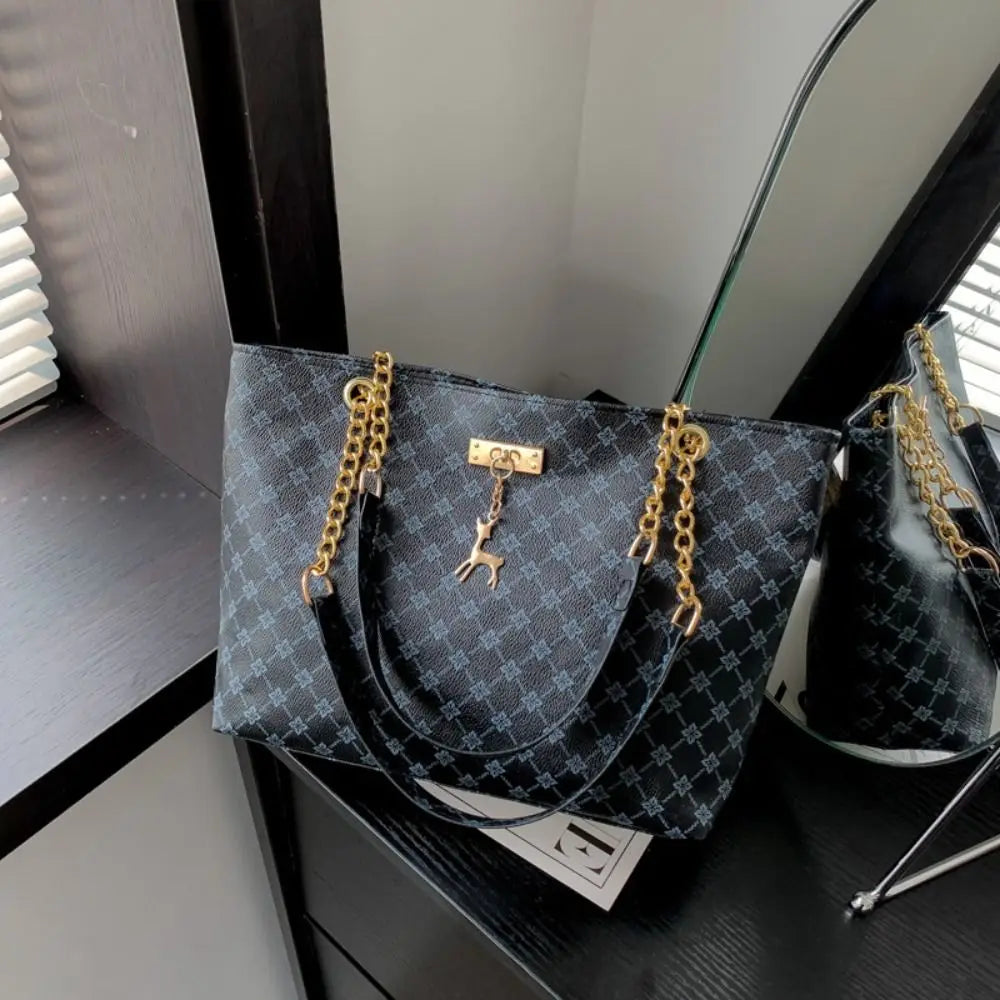 Cartera Tote Mujer Gran Capacidad Bolso de Hombro con Estampado