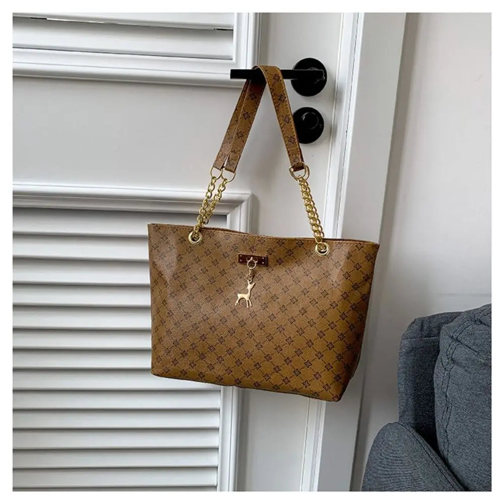 Cartera Tote Mujer Gran Capacidad Bolso de Hombro con Estampado