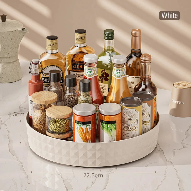 Organizador Giratorio de Especias 360° para Cocina