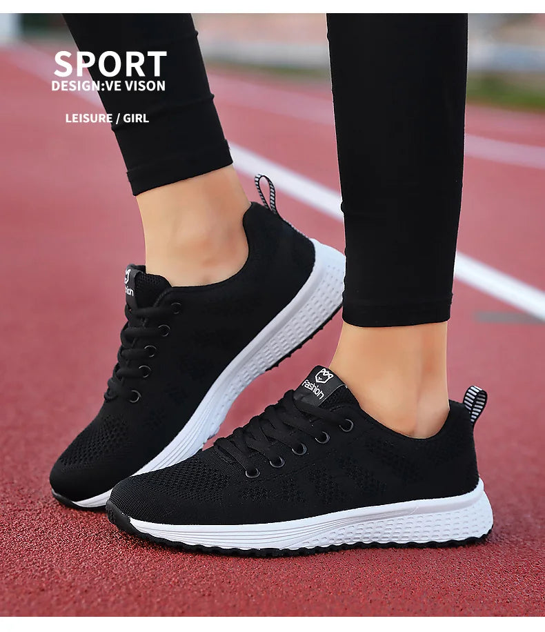Zapatillas Deportivas de Mujer Plataforma Transpirable