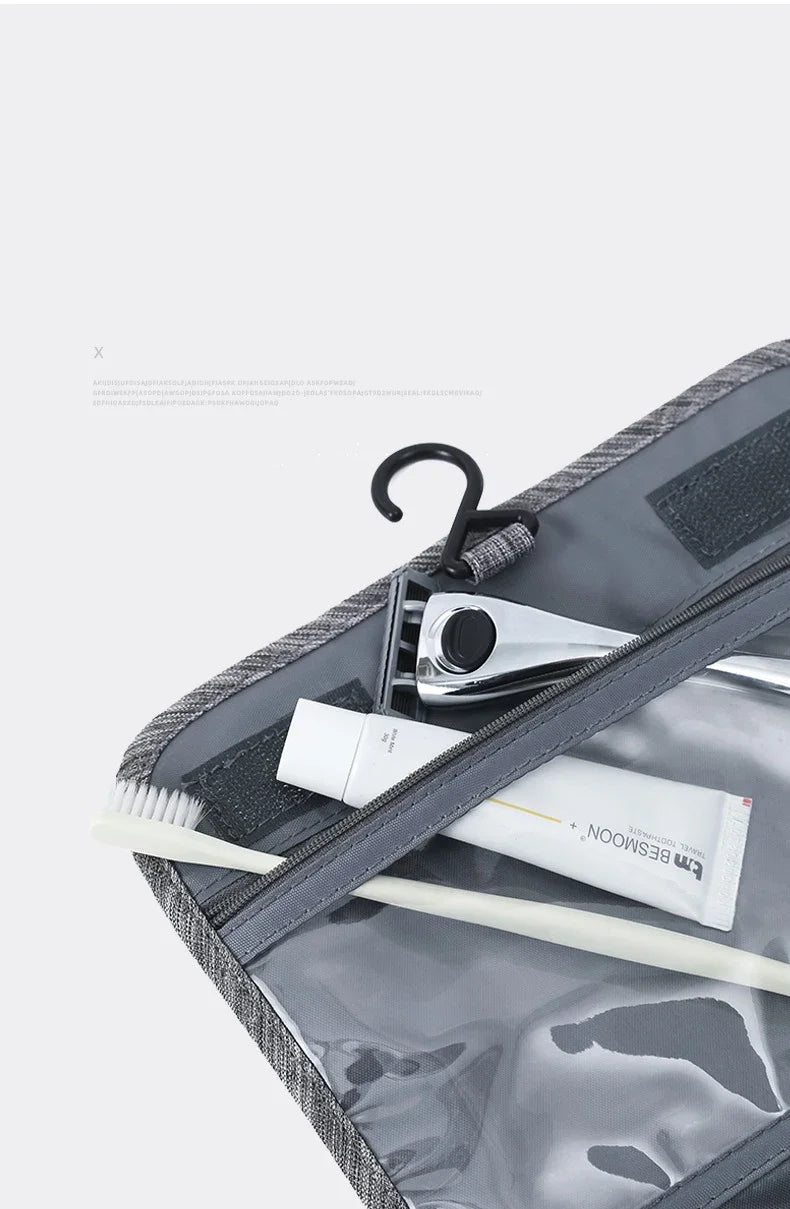 Neceser de Viaje Impermeable Oxford con Gancho para Colgar