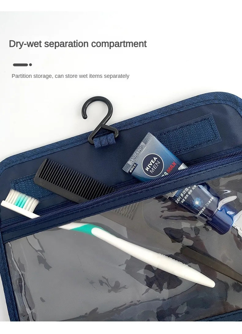 Neceser de Viaje Impermeable con Gancho para Colgar