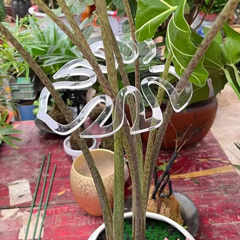 Soporte para Plantas Forma de Hoja Monstera