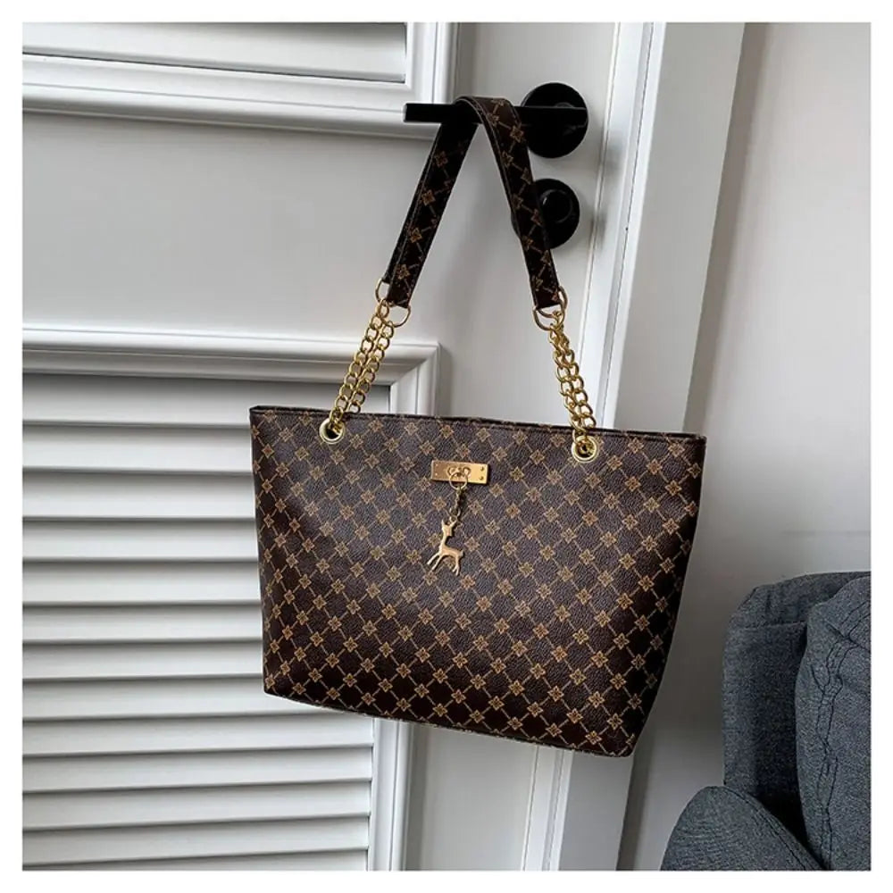 Cartera Tote Mujer Gran Capacidad Bolso de Hombro con Estampado