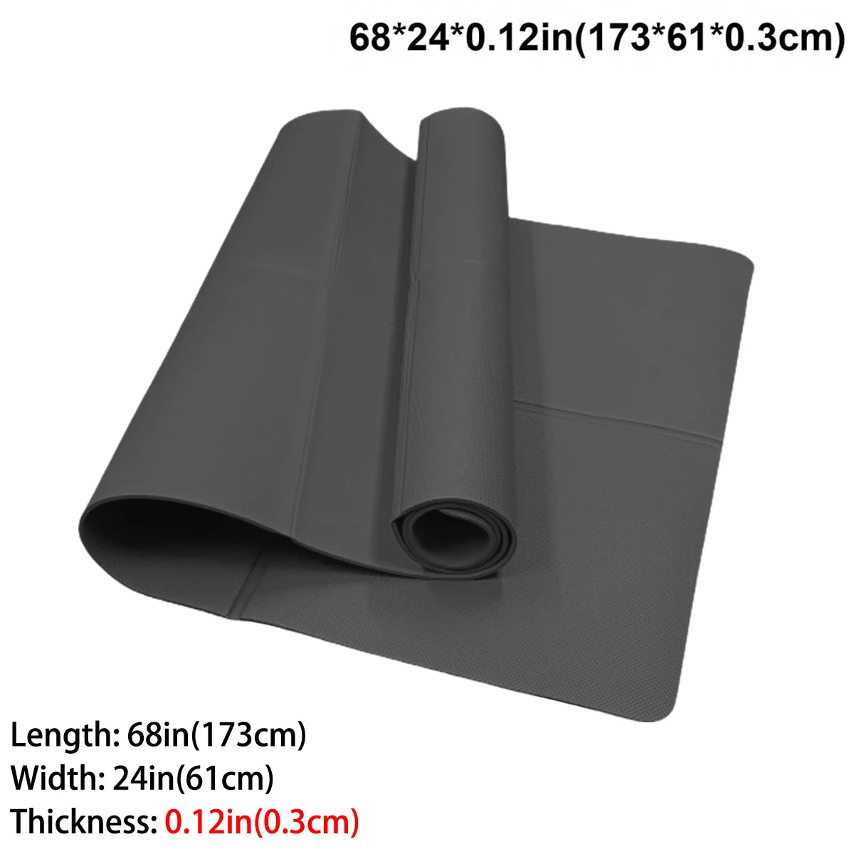 Mat de Yoga Plegable de EVA Ecológico para Pilates y Fitness