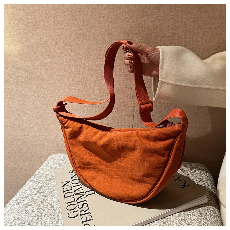 Bandolera de Nylon Grande para Mujer