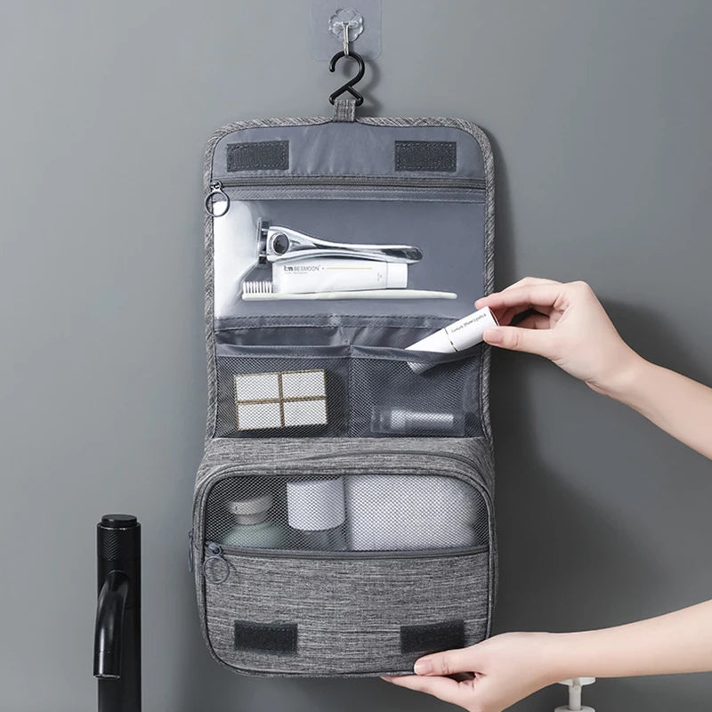 Neceser de Viaje Impermeable Oxford con Gancho para Colgar