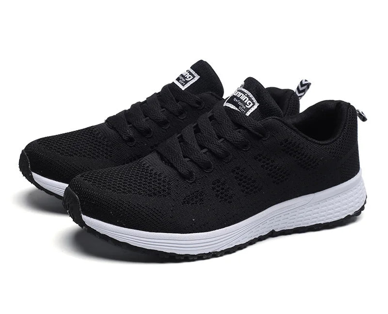 Zapatillas Deportivas de Mujer en Malla Transpirable y Liviana