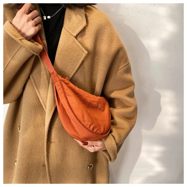 Bandolera de Nylon Grande para Mujer