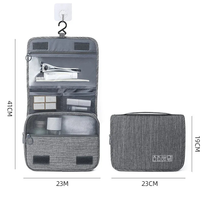 Neceser de Viaje Impermeable Oxford con Gancho para Colgar