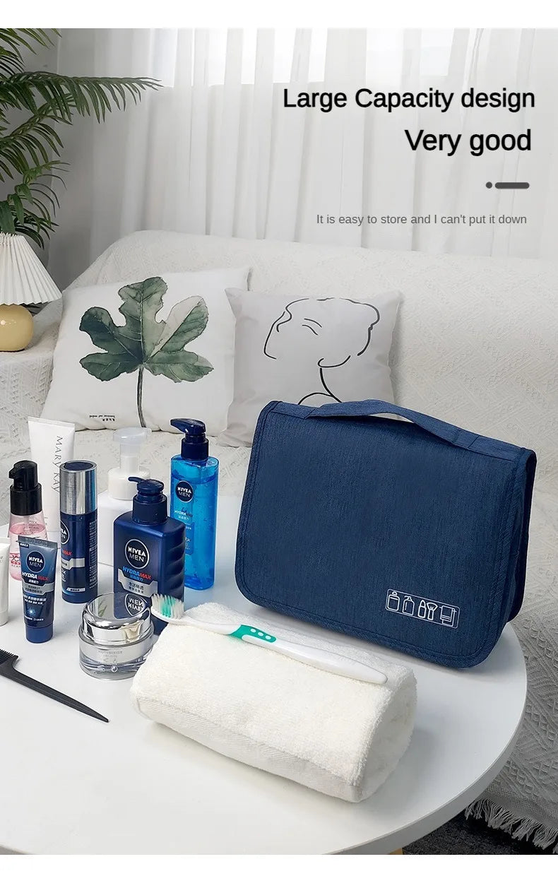 Neceser de Viaje Impermeable con Gancho para Colgar