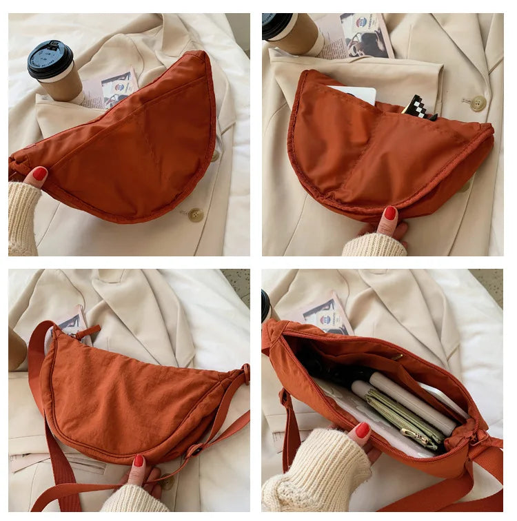 Bandolera de Nylon Grande para Mujer